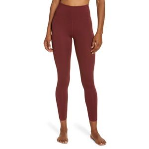 Zella High Waist Studio Lite Pocket 7/8 Leggings- Medium